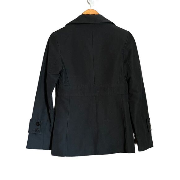 3 for $30! Merona black button up coat - Picture 8 of 9